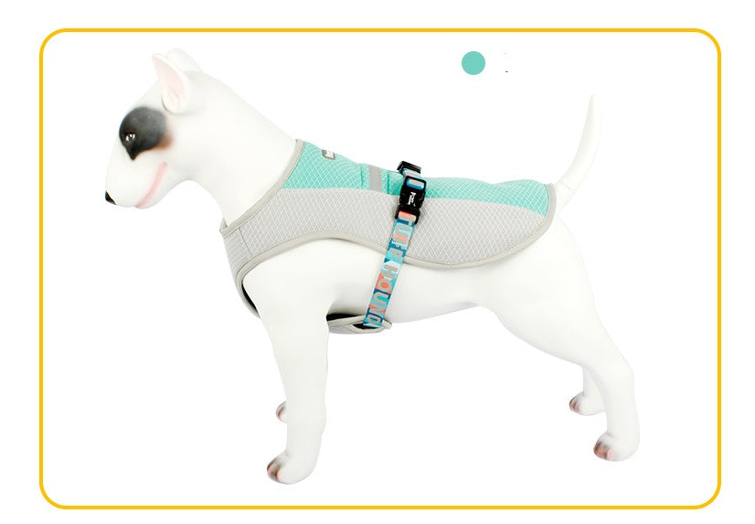 Functional Cooling Vest for French Bulldog - Breathable Summer Heatproof Gear