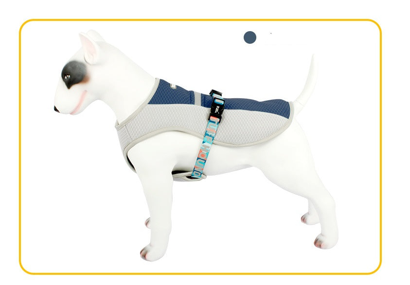 Functional Cooling Vest for French Bulldog - Breathable Summer Heatproof Gear