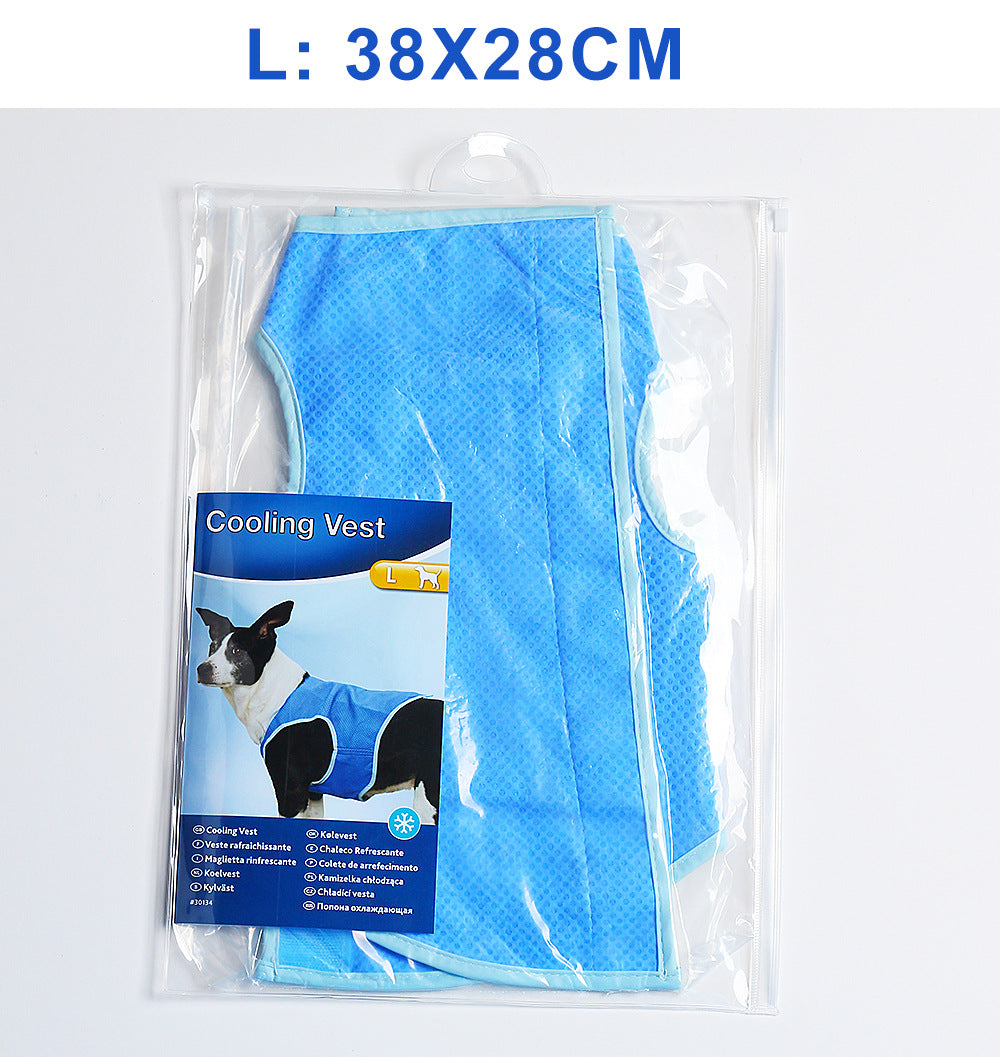 Functional PVA Cooling Vest for French Bulldog - Summer Icy Cooling Gear