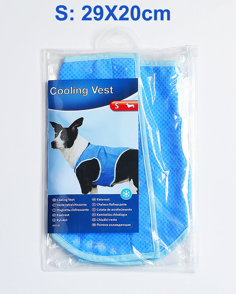 Functional PVA Cooling Vest for French Bulldog - Summer Icy Cooling Gear